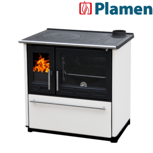 PLAMEN štednjak kuhinjski 8 - 11 kW GLAS 850 bijeli desni (059)