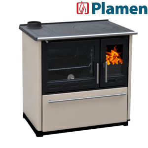 PLAMEN štednjak kuhinjski 8 - 11 kW GLAS 850 krem lijevi (059)