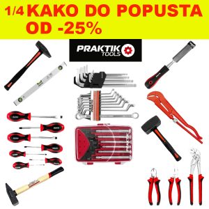 (1/4) Alati ručni majstorski