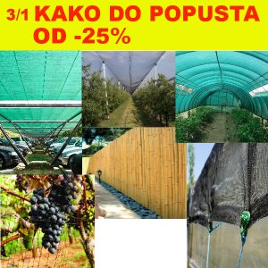 (3/1) Mreže za sjenu i protiv tuče