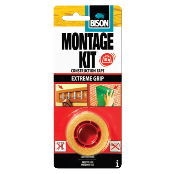 BISON Montagekit traka 1,5m x 19mm -L0406190- ( 1a )