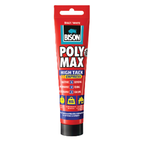 BISON Poly MAX HIGH TACK EXPRESS 165g -L0402017- ( 1a )