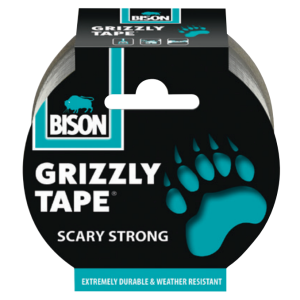 BISON Grizzly ljepjiva traka SREBRNA 10m -L0406270- ( 1a )