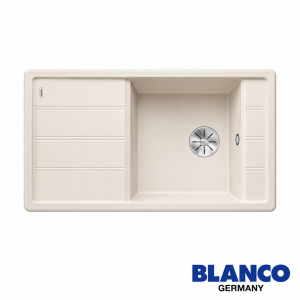 Sudoper BLANCO Faron XL 6 S InFino SILGRANIT Nježno bijela bez dalj. upr. (527082)