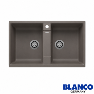 Sudoper BLANCO ZIA 9 SILGRANIT Vulkan siva bez dalj. upr. (527393)