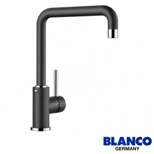 Mješalica BLANCO MILI Visokotlačna SILGRANIT-LOOK Crna (526159)