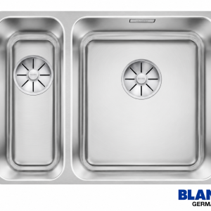 Sudoper BLANCO SOLIS 340/180-U InFino INOX 18/10 gl. kadica desno bez dalj. upr. (526128)