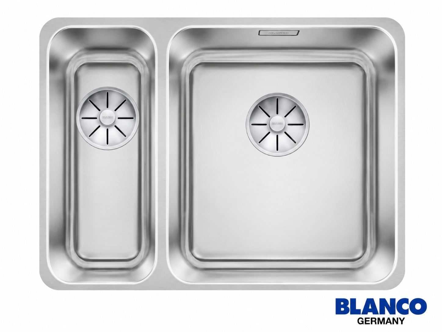 Sudoper BLANCO SOLIS 340/180-U InFino INOX 18/10 gl. kadica desno bez dalj. upr. (526128)