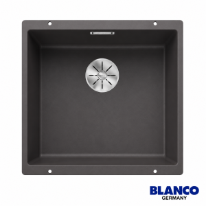 Sudoper BLANCO SUBLINE 500-U InFino Silgranit SIVI KAMEN bez dalj. upr. (523433)