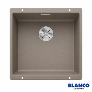 Sudoper BLANCO SUBLINE 500-U InFino Silgranit TARTUFO bez dalj. upr. (523439)