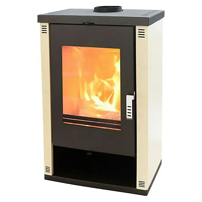Kamin na drva Prity Verso Theia 9 kW, Kapacitet grijanja prostorije: 200 m³, Bež (176-33166263/599) - Slika 2
