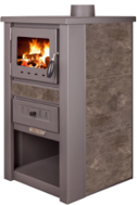 Kamin NOVA CERAMIC crna ISKRA, 7,5kW, (524)