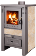 Kamin NOVA G bež ISKRA, 7,5 kW, (524)
