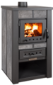 Kamin ALPINA CERAMIC siva ISKRA, 8 kW, (524)