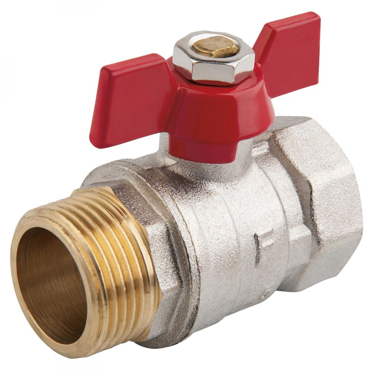 Kugla ventil 3/4" leptir 298 kutni leptir