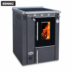 Štednjak za centralno grijanje bez pećnice Premium 25 kW Siva C-20