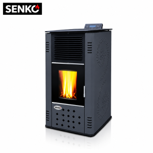 Peć na pelete za centralno grijanje 19 kW P 20 WATER+AIR MODERN Crna