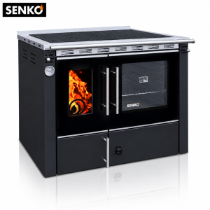 Štednjak za centralno grijanje Premium 25 kW Crna C-25