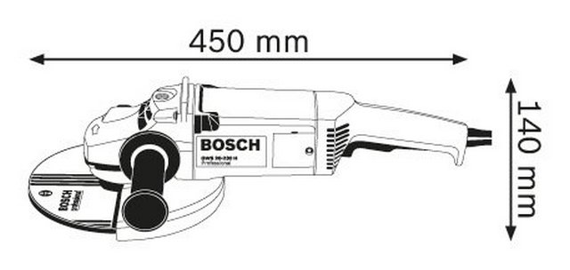 Bosch kutna brusilica GWS 20-230 H Professional(265)