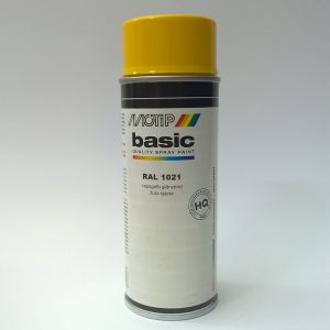 Motip BASIC RAL 1021 gl. žuti 350ml