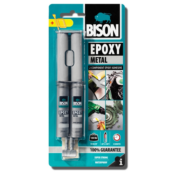 Bison Epoxy metal 24ml L0407030 9153