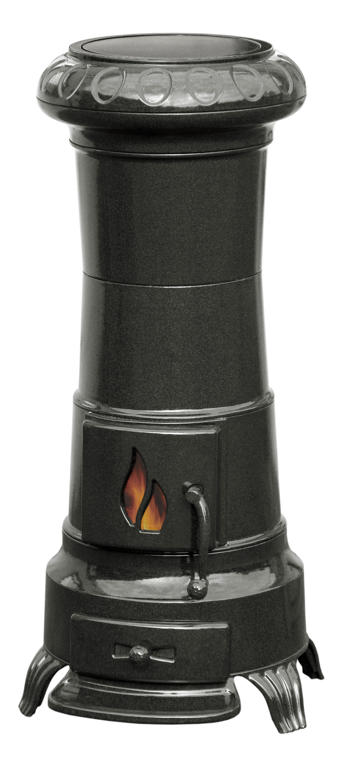 Peć Plamen Julia sivo emajlirana