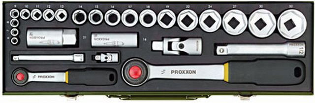 Garnitura nasadnih ključeva Proxxon 1/4" + 1/2" 6-32 mm PX23020