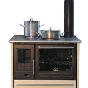 PLAMEN štednjak kuhinjski 8 - 11 kW GLAS 850 krem desni
