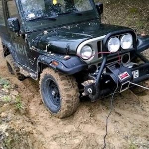 Vitlo 12V Dragon prijenosno DWP-5000, 2268kg, sajla