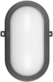 LED svjetiljka 12W, IP54 zaštita, 780Lm, crna 407-512