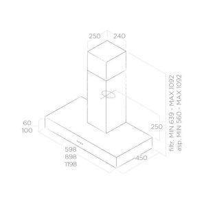 Napa ELICA Spot NG H6 IX/A/60 (208-55916388A)