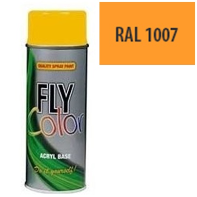 Fly color RAL 1007 gl. 400ml