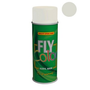 Fly color RAL 9010 gl. 400ml