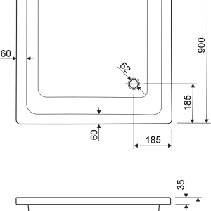 Aquaestil tuš kada Krapina 90x90