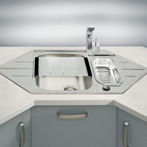 Sudoper ALVEUS Inox Line 40 985x500 | KOTNI 3 1/2" (163-1065674)