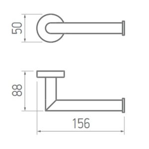 Voxort držač WC papira N11201 V3600