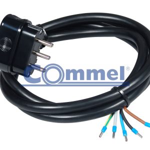 Priključni kabel trofazni 0713 H05W-F 5G 2,5 1,5m