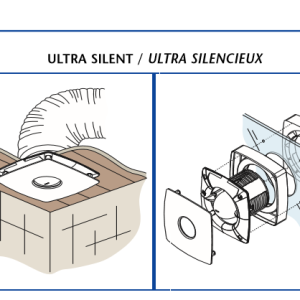 Ventilator CATA ugradbeni X-MART 10 STANDARD TIMER