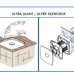 Ventilator CATA ugradbeni X-MART 10 STANDARD MATIC